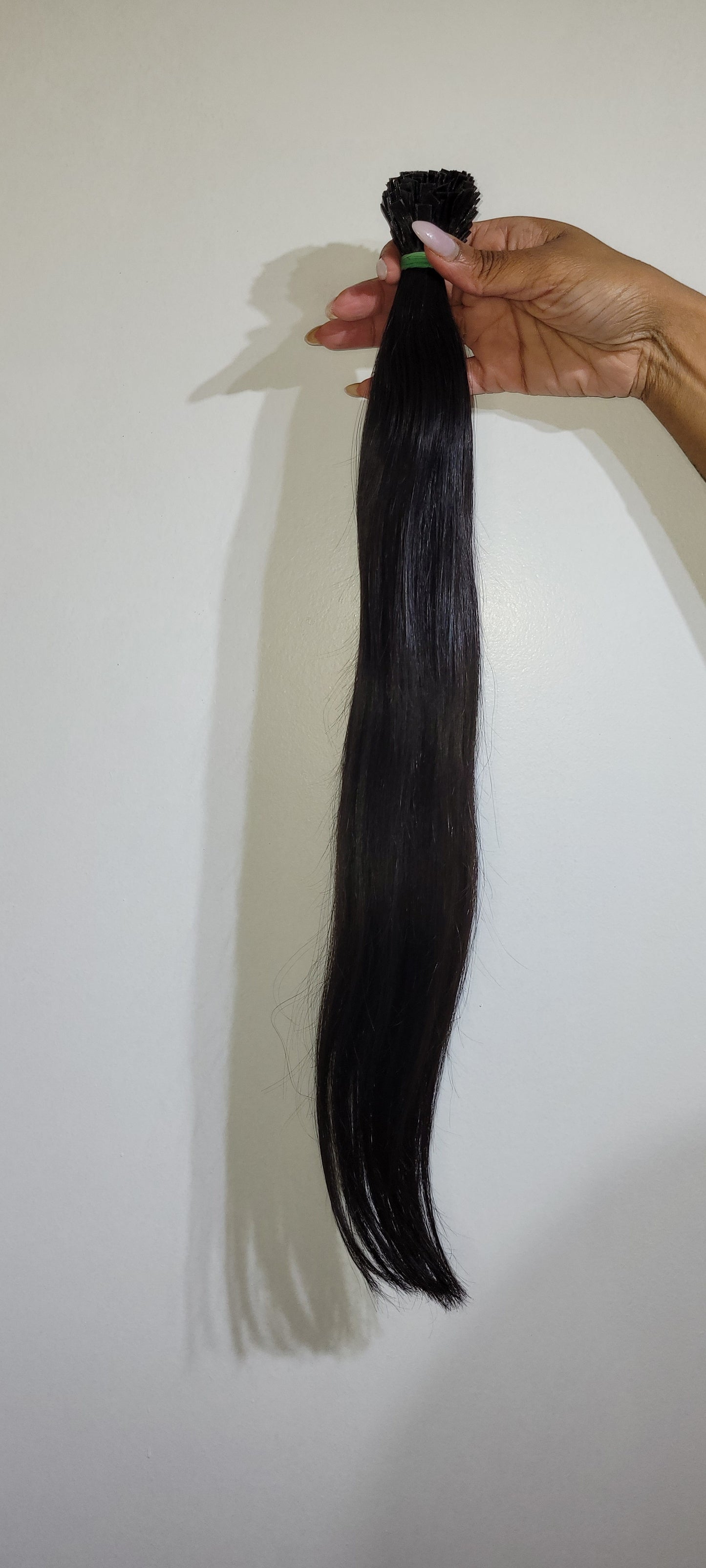 20" Indonesian Straight K-Tips - 1 left